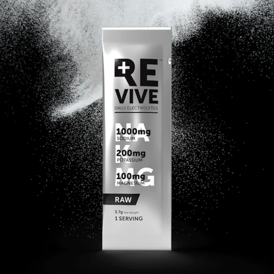 Revive Daily Electrolytes Lemon Lime single sachet - 1000mg Sodium, 200mg Potassium, 100mg Magnesium, 6.2g 1 Serving