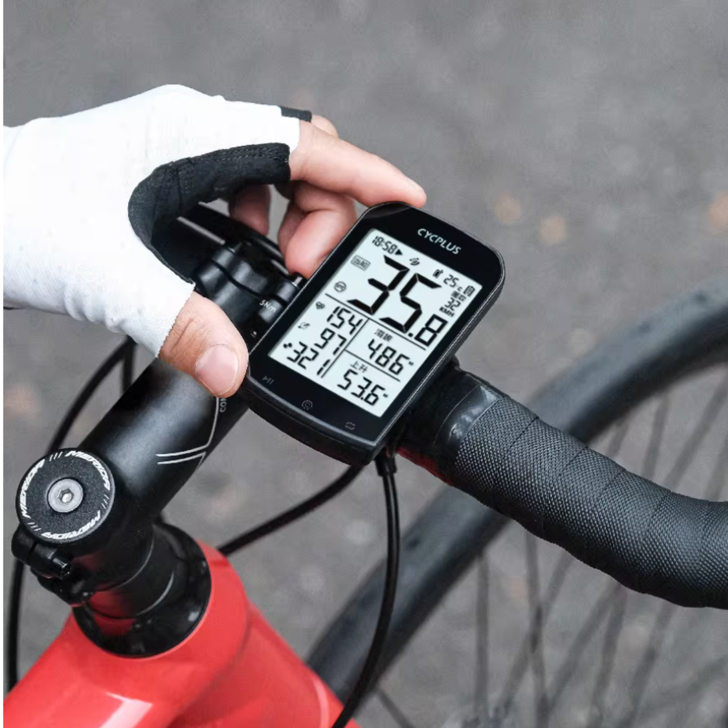 CYCPLUS GPS Bike Computer Speedometer