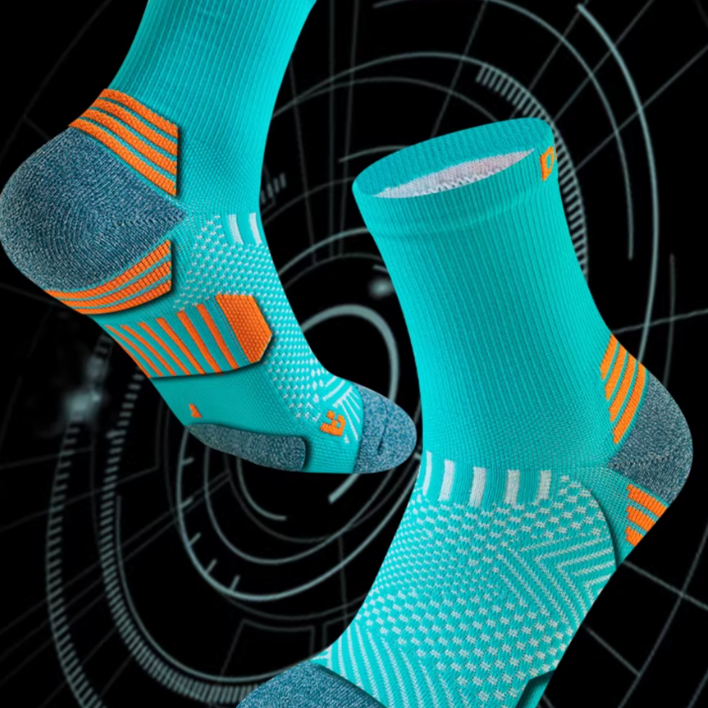 Compression Athletic Socks for Marathon & Trail Running