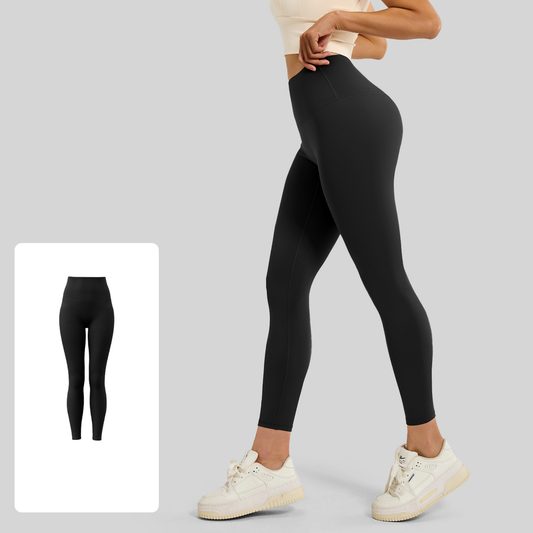 Runner's High-Waist Seamless Training Tights
