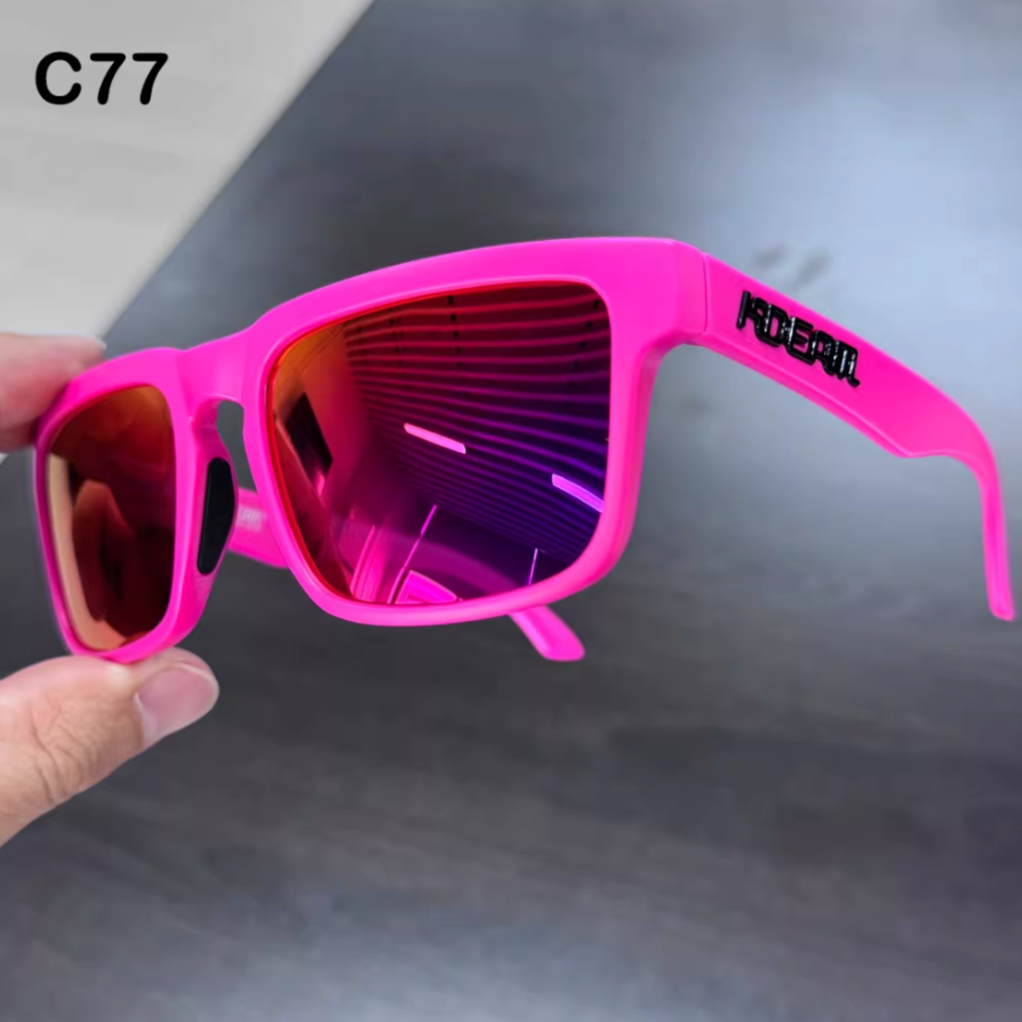 KDEAM Square Outdoor Polarized Sunglasses - Unisex