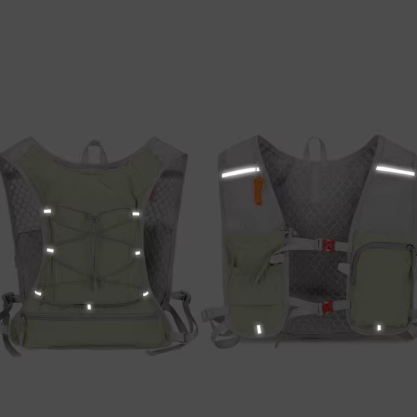 Lightweight Hydration Running Backpack - 5L Trail Running Vest