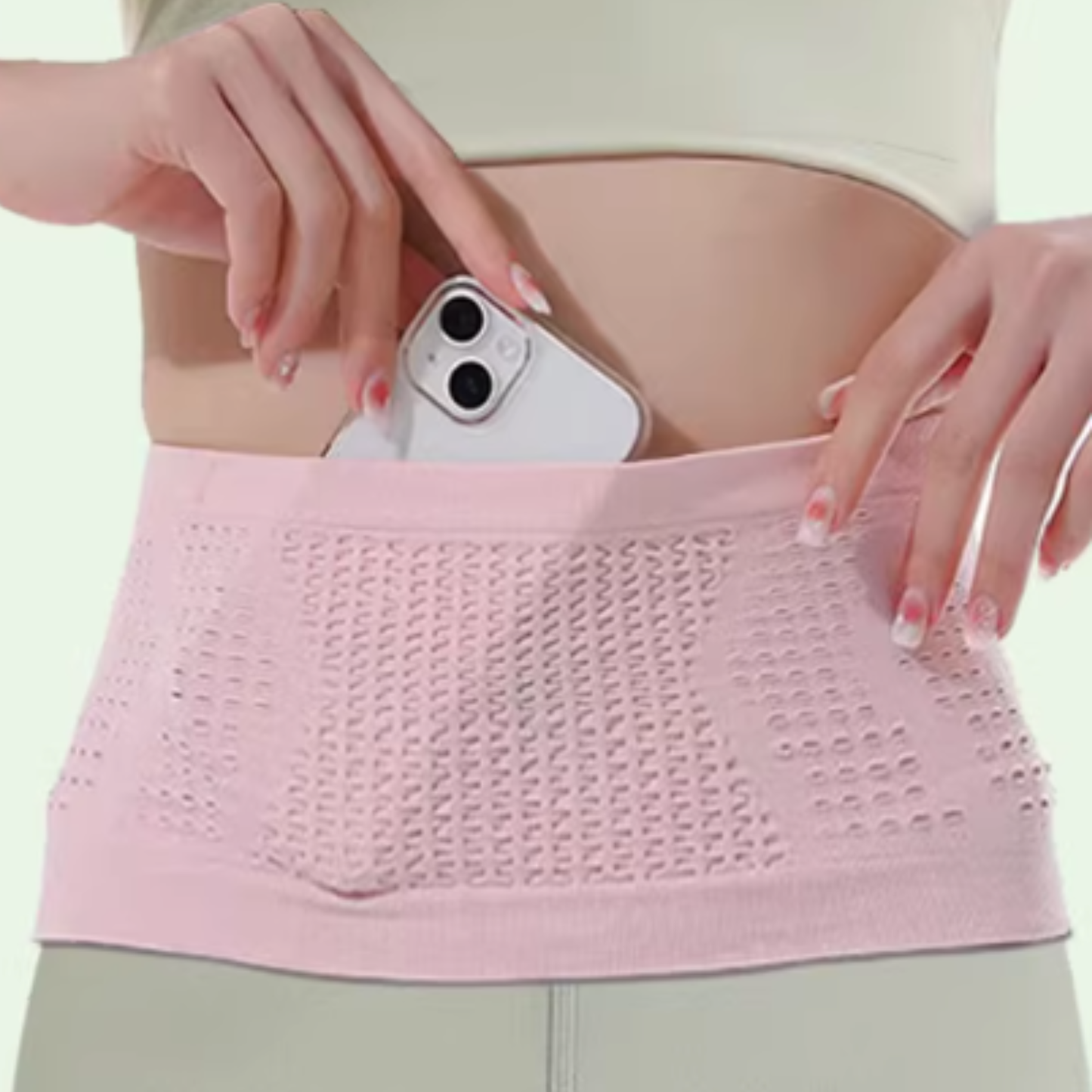 Running Waist Belt with High Elasticity