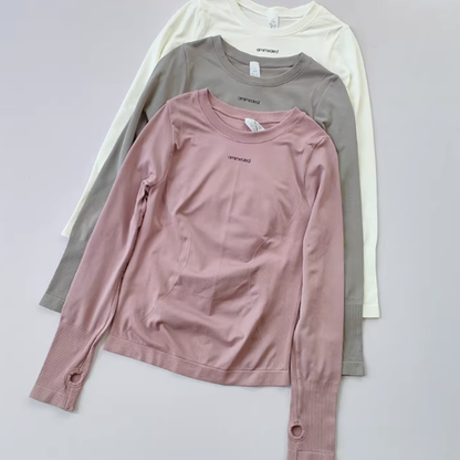 Women's Quick-Drying Athletic Long-Sleeve Top