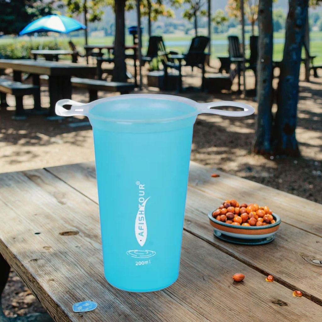 200ml Portable Soft Flask for Marathon & Hiking