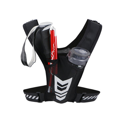 Lightweight Running Phone Vest – Black
