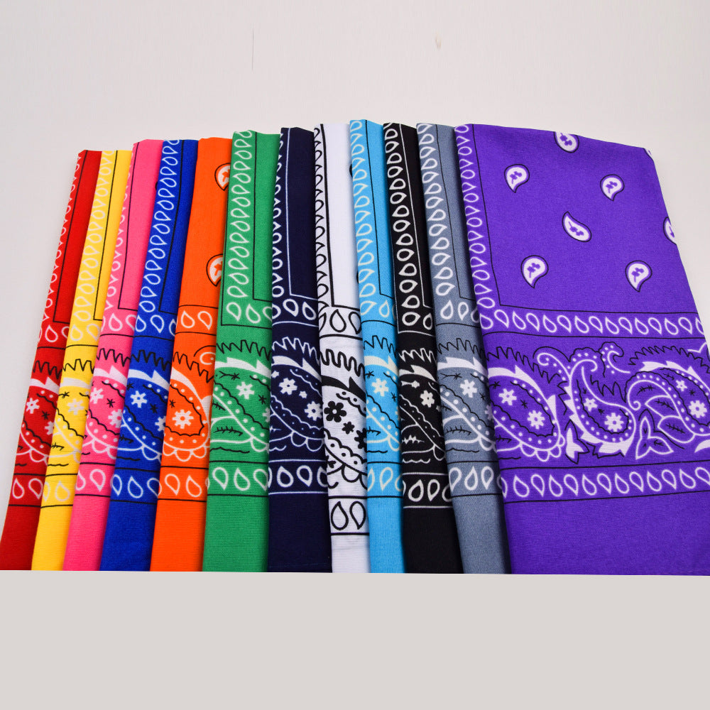 Trail & Run Paisley Bandana – 54 × 54 cm